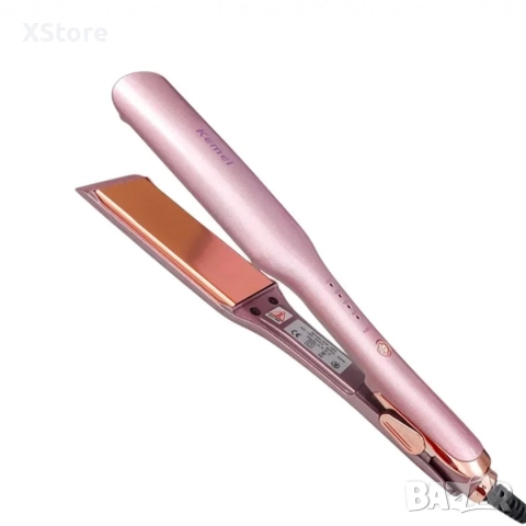 Професионална преса за изправяне на коса Kemei КМ-463, снимка 8 - Преси за коса - 52593484