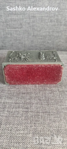 Ретро немска настолна запалка "Lindenwirtin" – GHB West Germany , снимка 3 - Други ценни предмети - 54089890