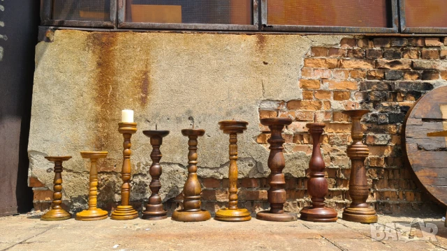 промоция дЪРВЕНИ СВЕЩНИЦИ , снимка 5 - Декорация за дома - 50821096