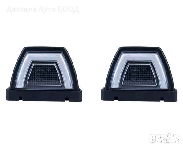 1бр. ЛЕД LED габарит НЕОН за покрив 12-24V, 3 цвята , ПОЛША, снимка 2 - Аксесоари и консумативи - 53721577