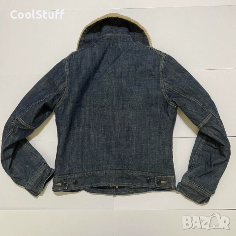 Дамско Зимно Дънково Яке G-Star Raw Denim, снимка 7 - Якета - 52656125