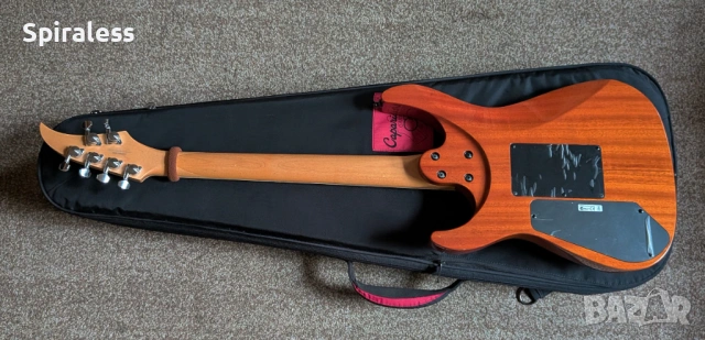Caparison Dellinger - Natural Finish, made in Japan! ел.китара, снимка 12 - Китари - 53315242