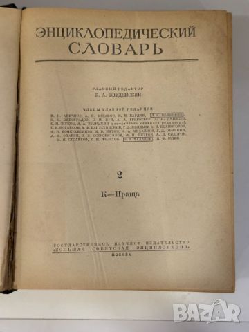 Стара Книга Руска Енциклопедия Речник, снимка 2 - Енциклопедии, справочници - 46656900