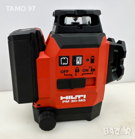 Hilti PM 30-MG - Лазер с 3 зелени линии 360° като нов!, снимка 4 - Измервателни инструменти - 52916174