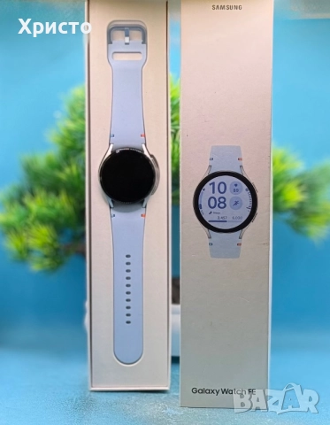 НОВ!!! Смарт часовник Samsung Galaxy Watch FE, 40 мм, BT, Silver, снимка 3 - Смарт часовници - 52483606