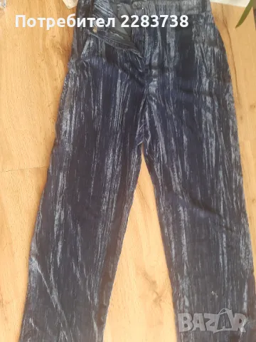 Дамски тъмносин панталон  размер 38 на "Topshop", снимка 2 - Панталони - 49197476