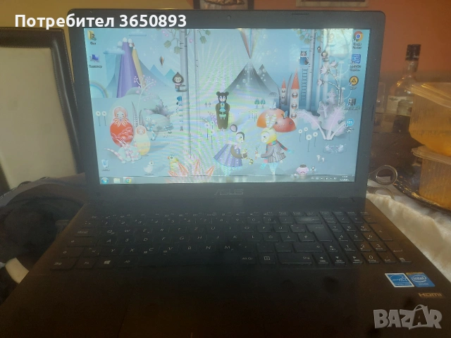 лаптоп ASUS X551M характеристика на последната снимка , снимка 3 - Лаптопи за дома - 53722298