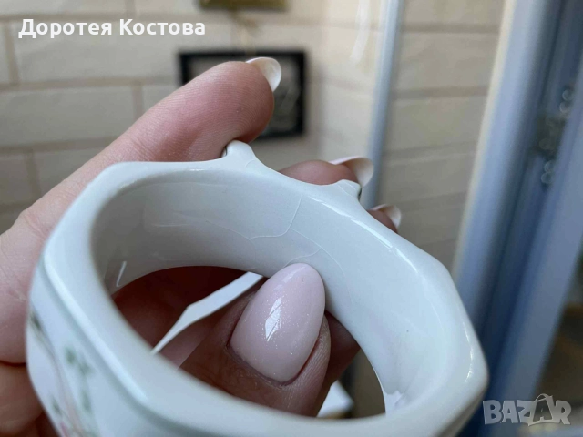 Красиви порцеланови пръстени от Англия , снимка 6 - Антикварни и старинни предмети - 52248720