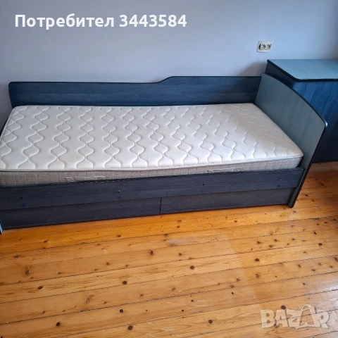 легло с ракла 1.90 на 0.80, снимка 2 - Спални и легла - 53933996