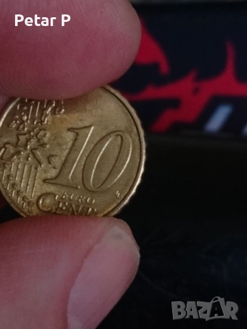 Монета 10 eurocent Germany 2002 G много рядка, снимка 7 - Нумизматика и бонистика - 53683738