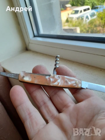 Стар джобен нож,ножче,ножка #124, снимка 7 - Други ценни предмети - 51253393