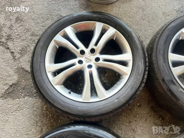 5х114.3 20 Джанти Nissan Infinity 5x114.3 Нисан Инфинити, снимка 6 - Аксесоари и консумативи - 51222075