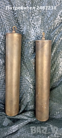 Бронзови топузи за паркетен часовник 