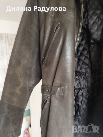 Кожено яке от естествена кожа, снимка 7 - Якета - 53258333