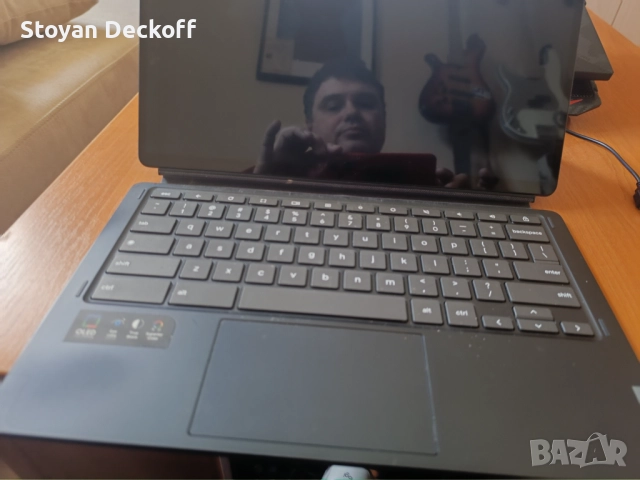 Lenovo IdeaPad Duet 5 Chromebook – 13.3" OLED / 2-в-1 Хибрид (Таблет и Лаптоп), снимка 3 - Лаптопи за дома - 52953127