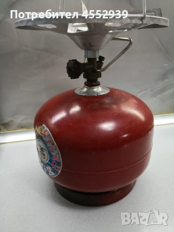 Туристическа газова бутилка , снимка 1