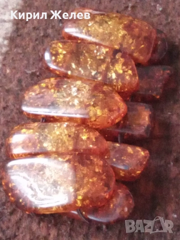 Гривна кехлебарена разтегливи 53794, снимка 9 - Гривни - 53517074