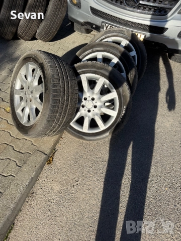 Гуми с джанти 18 за Мерцедес , снимка 5 - Гуми и джанти - 52406212