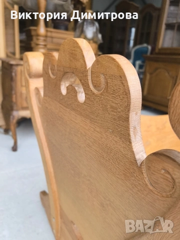 Винтидж люлка (01-055), снимка 3 - Градински мебели, декорация  - 53566592