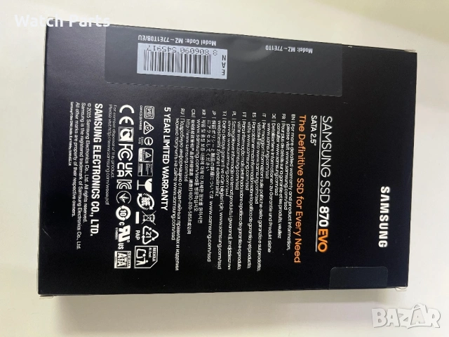 SSD Samsung 2.5 870 EVO 1TB, снимка 4 - Твърди дискове - 53731068