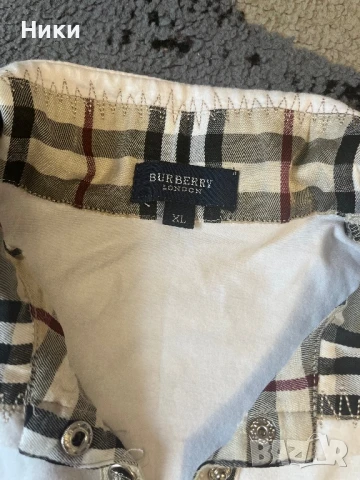 Burberry-дамска блуза, снимка 4 - Тениски - 50712359