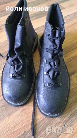 Френски кожени работни обувки нови 49 номер, снимка 9 - Маратонки - 53783695