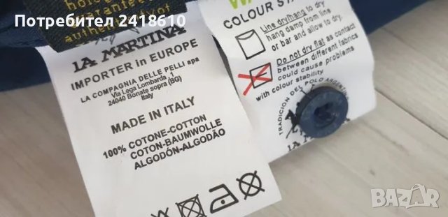 La Martina Italy Stretch Cotton Slim Fit Mens Size L  НОВО! ОРИГИНАЛ! МЪЖКА РИЗА!, снимка 13 - Ризи - 50023852