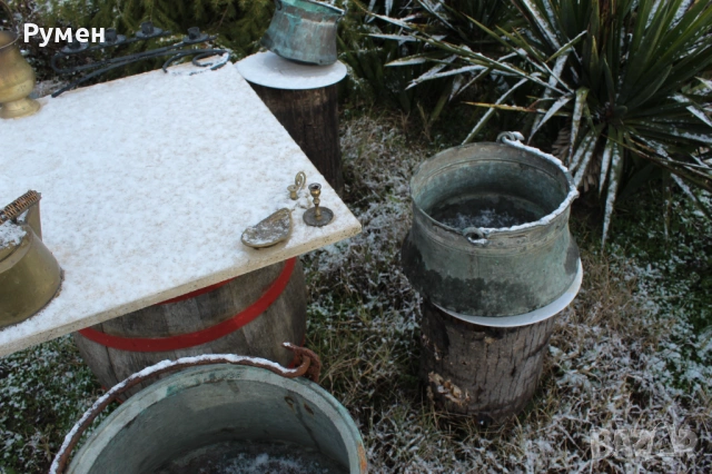 Медни бакъри, снимка 3 - Антикварни и старинни предмети - 46581470