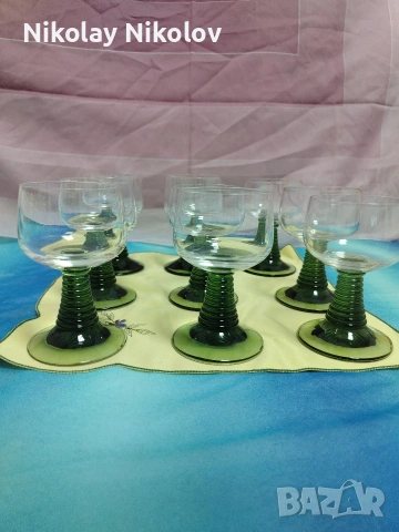 9 броя Roemer Schott Zwiesel W.Германия 70, снимка 2 - Сервизи - 53612201