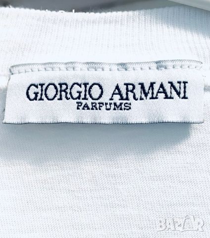 Бяла тениска GIORGIO ARMANI vintage, снимка 3 - Тениски - 45892461