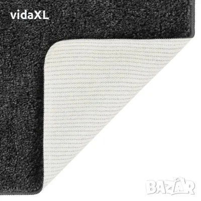 vidaXL Шаги килим, тъмносив, 200x290 см, противоплъзгащ(SKU:340381), снимка 4 - Килими - 48910508