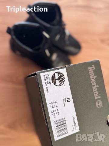 Timberland Lyonsdale 6 in boot black full grain 41.5, снимка 2 - Дамски боти - 52376956