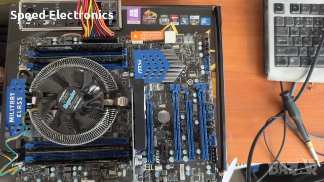 X79 Msi+ Xeon E5-1650 +16 Gb RAM/ 32gb, снимка 2 - Дънни платки - 50793959
