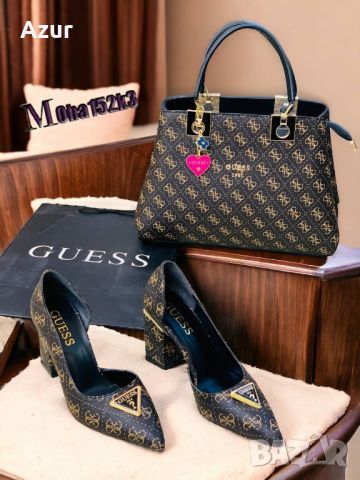 дамски обувки и чанта guess , снимка 5 - Дамски ежедневни обувки - 45898244
