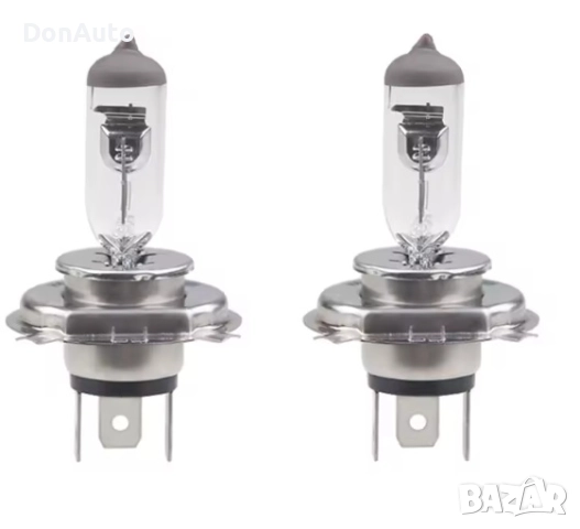 H4 крушка 55W - 4300K / 6000K, снимка 2 - Аксесоари и консумативи - 51229098