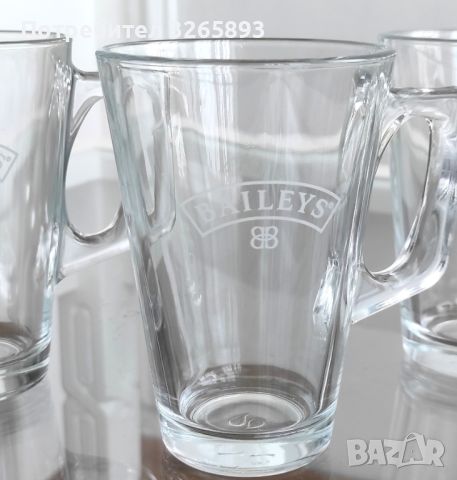 *Ново* Стъклени Чаши Baileys, снимка 3 - Чаши - 46445963