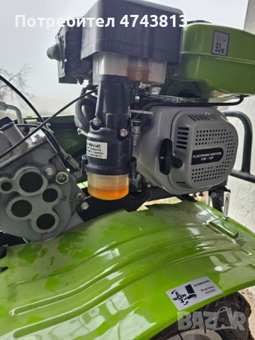 Мотофреза Gardenia GD17-M Mega пълен комплект, снимка 2 - Селскостопанска техника - 54084312