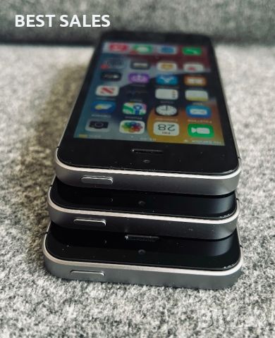 Apple iPhone SE 16 GB Space Gray 100% Battery  Епъл Айфон СЕ 2016 16ГБ, снимка 6 - Apple iPhone - 46396256