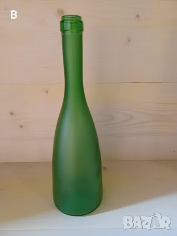 Стъклена бутилка с тапа за ракия, вино, сватби, кръщене и др., снимка 2 - Други стоки за дома - 50175745