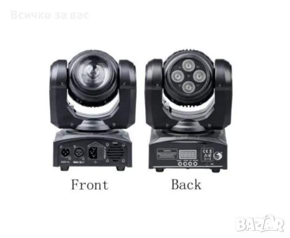 🎆 Двустранна роботизирана LED светлина – Компактна мощ за професионално сценично осветление! 🎆 , снимка 5 - Друго търговско оборудване - 50357306