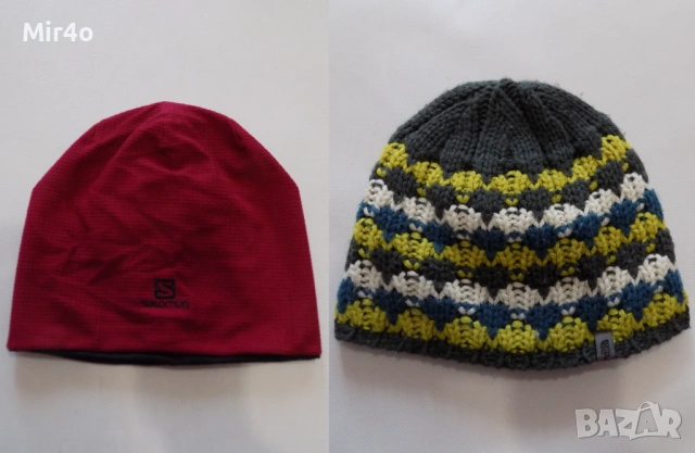 зимна шапка salomon/the north face туризъм планина ски сноуборд оригинал унисекс мъжка дамска