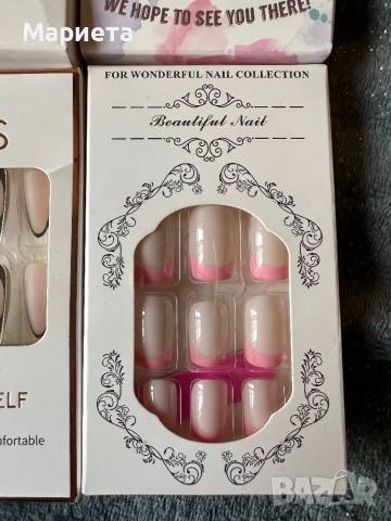 Изкуствени нокти , снимка 4 - Продукти за маникюр - 52652501