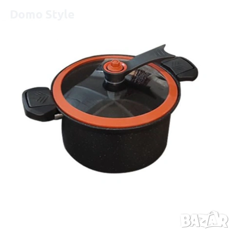 Херметическа тенджера заключващ капак  с незалепващо покритие - 24см, 26см, 28см