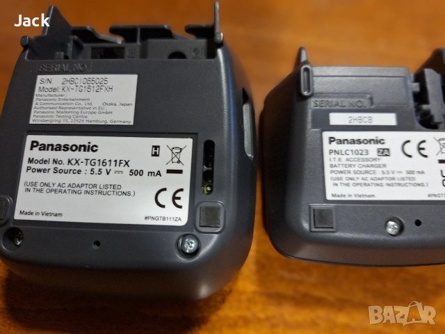 ТЕЛЕФОН СТАЦИОНАРЕН- PANASONIC KX-TG 612FX- C ДВЕ СЛУШАЛКИ ЗА ЕДИН ТЕЛ. НОМЕР, снимка 4 - Други - 53301776