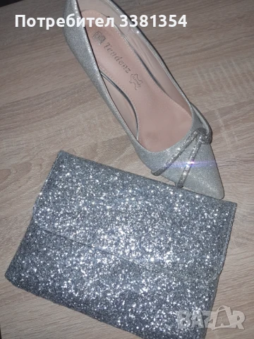 Официални обувки и чанта, снимка 1