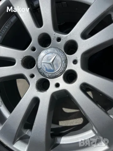 5х112 16 Джанти с Гуми Mercedes C E Class W204 Facelift , снимка 3 - Гуми и джанти - 50155162