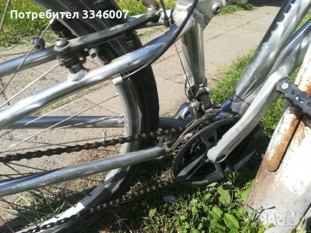  18 инча мека алуминиева рамка + разбити части.., снимка 6 - Велосипеди - 45258155