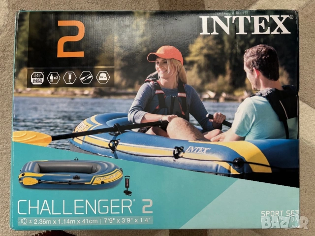 Надуваема лодка “Intex Challenger 2”