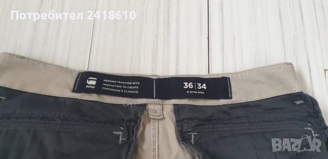 G - Star Rovic Zip 3D Cargo Mens Size 36/34 ОРИГИНАЛ! Спортен Панталон., снимка 10 - Панталони - 49633335
