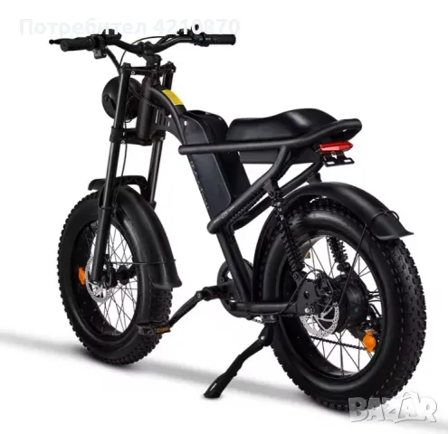 Електрически велосипед FATBIKE, 750W,Shimano скорости, 1004, снимка 5 - Велосипеди - 47015089